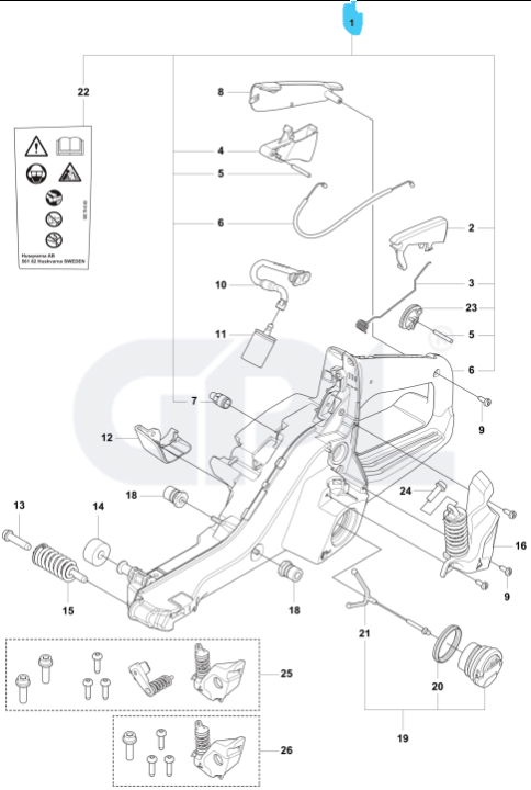 Bränsletank 564XPG i gruppen  hos GPLSHOP (5405295-01)