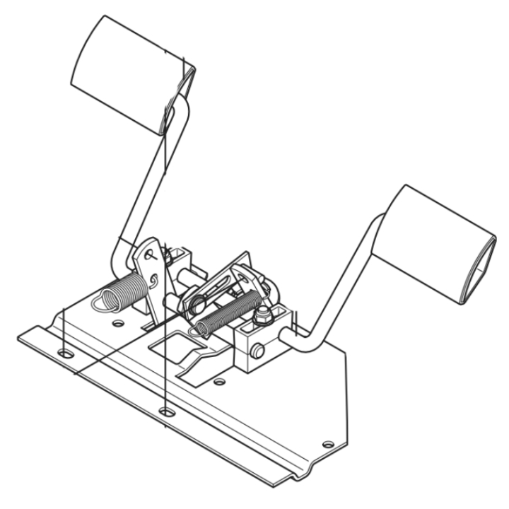 Pedalplatta i gruppen hos GPLSHOP (5441323-01)