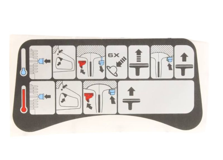 Dekal, Startinstr, K750 Purge i gruppen hos GPLSHOP (5448909-02)