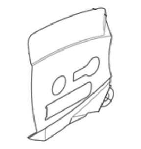 CHAIN GUIDE PLATE i gruppen  hos GPLSHOP (5462343-01)