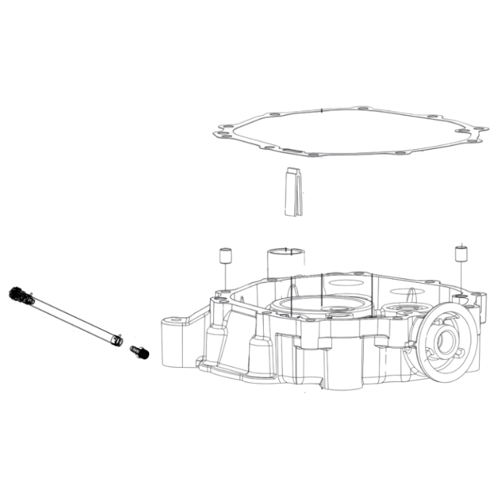 Crankcase Cover Kit i gruppen  hos GPLSHOP (5462469-01)