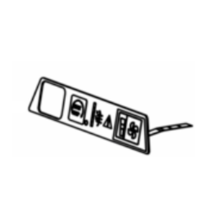 Key pad hmi stellar a90 120v na i gruppen Reservdelar Damm- & Slamutrustning hos GPLSHOP (5465531-10)