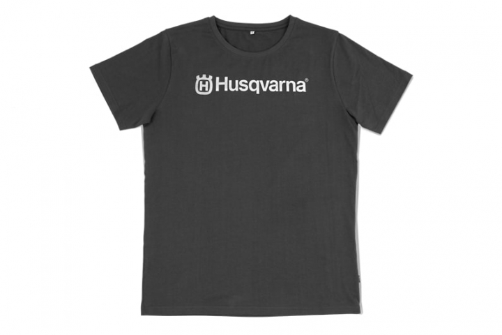 Husqvarna T-Shirt Mörkgrå i gruppen Husqvarna Skog och Trädgårdsprodukter / Husqvarna Kläder / Skyddsutrustning / Arbetskläder / Accessoarer hos GPLSHOP (5471428)