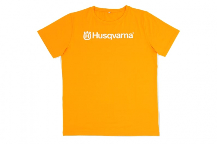 Husqvarna T-Shirt Orange i gruppen Husqvarna Skog och Trädgårdsprodukter / Husqvarna Kläder / Skyddsutrustning / Arbetskläder / Accessoarer hos GPLSHOP (5471431)