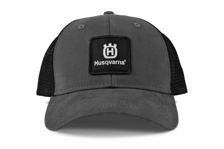 Husqvarna keps trucker mörkgrå i gruppen Husqvarna Skog och Trädgårdsprodukter / Husqvarna Kläder / Skyddsutrustning / Fritidskläder Xplorer hos GPLSHOP (5471556-01)