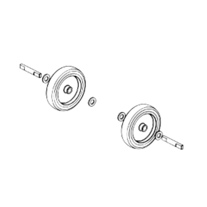 Wheel kit wheel kit a 45 i gruppen Reservdelar Damm- & Slamutrustning hos GPLSHOP (5478734-01)