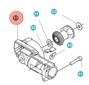 Ousing Assy A Spare Part i gruppen  hos GPLSHOP (5484520-01)