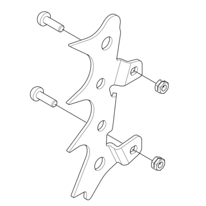 Barkstöd yttre 564XP/XPG i gruppen hos GPLSHOP (5488196-01)