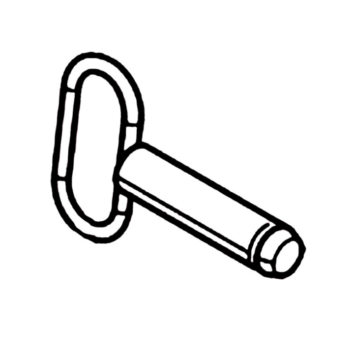 Pin Rops Clear Zinc i gruppen hos GPLSHOP (5743880-02)