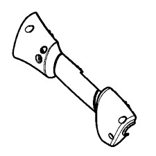 Handtagshalva Höger Orange i gruppen  hos GPLSHOP (5747021-01)