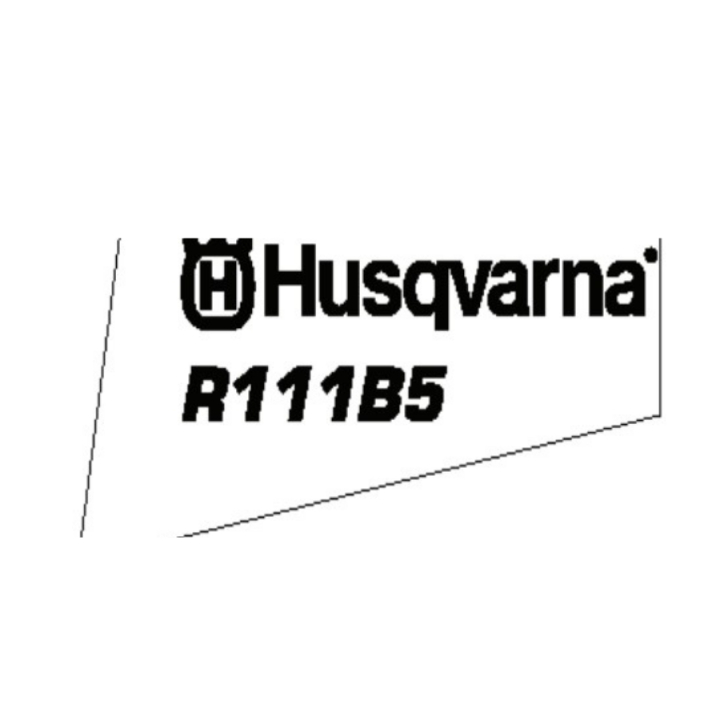 Dekal Husqvarna R111B5 i gruppen  hos GPLSHOP (5752531-02)