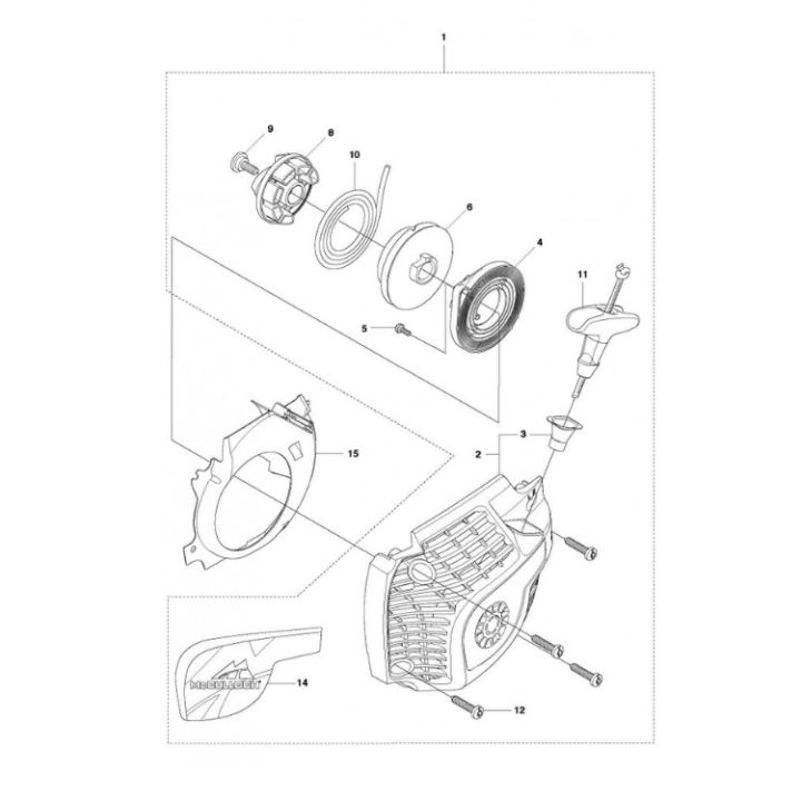 Startapparat Kpl i gruppen hos GPLSHOP (5762742-03)