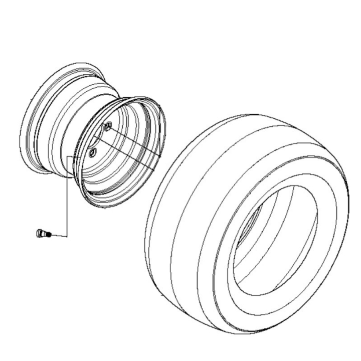 Hjul Kpl i gruppen  hos GPLSHOP (5769591-01)