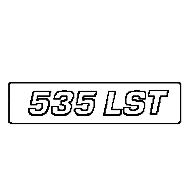 Label Cylinder Cover 535Lst i gruppen hos GPLSHOP (5769986-24)