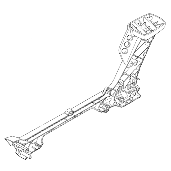 Slitskydd i gruppen Reservdelar Husqvarna 536LiRX hos GPLSHOP (5772453-02)