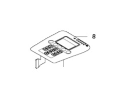 TANGENTBORD i gruppen Reservdelar Robotgräsklippare / Reservdelar Gardena R70Li / Gardena R70Li - 2015 hos GPLSHOP (5777083-01)