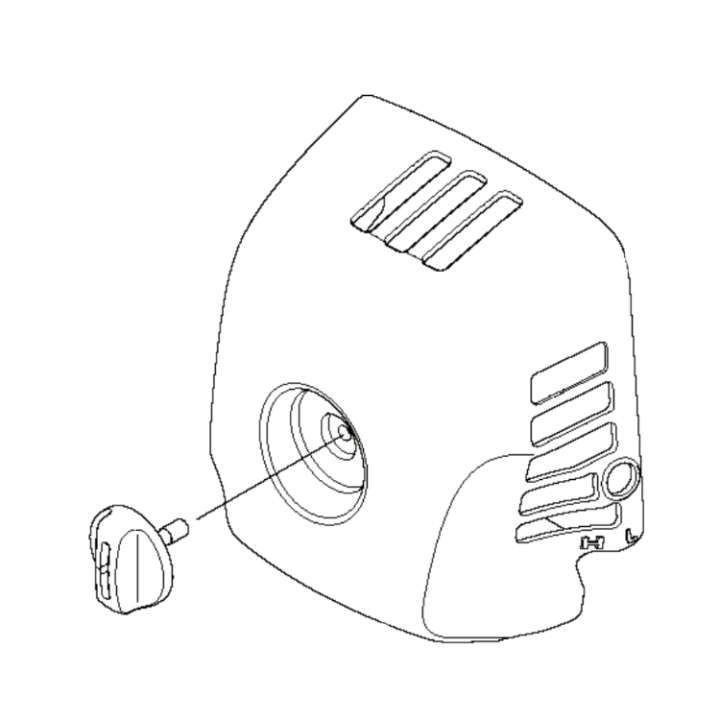 Luftfilterkåpa i gruppen  hos GPLSHOP (5779800-02)