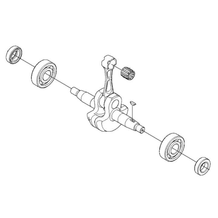 Vevaxel,Kpl i gruppen  hos GPLSHOP (5783851-01)