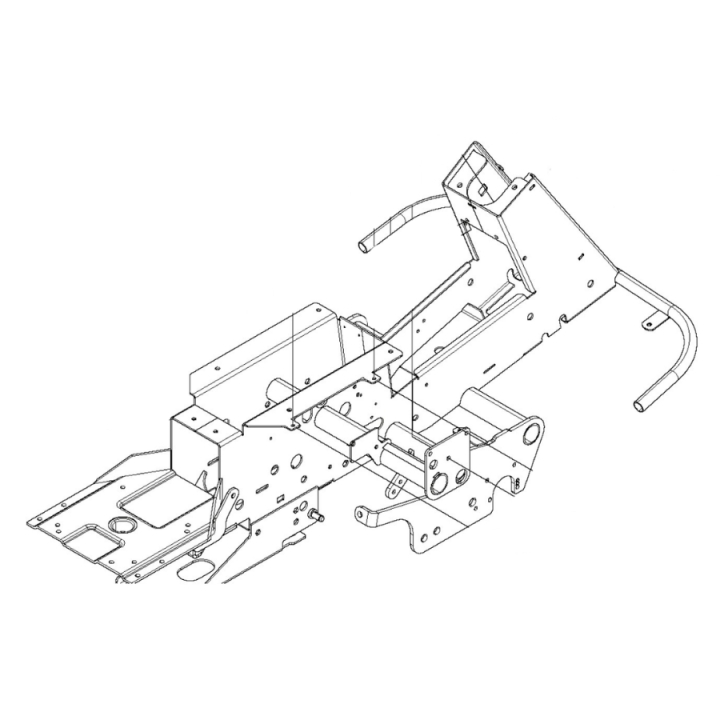 Chassi i gruppen Spare parts Husqvarna Rider 422 TS AWD hos GPLSHOP (5787785-02)