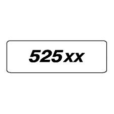 DECAL NAME 525PT5S i gruppen  hos GPLSHOP (5794458-24)