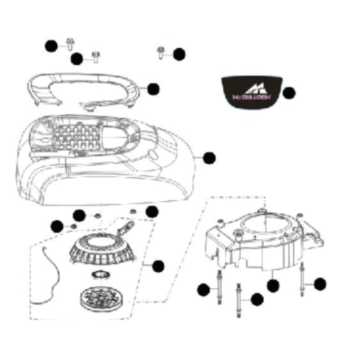 Kit Kåpa/Startapparat i gruppen  hos GPLSHOP (5798202-03)