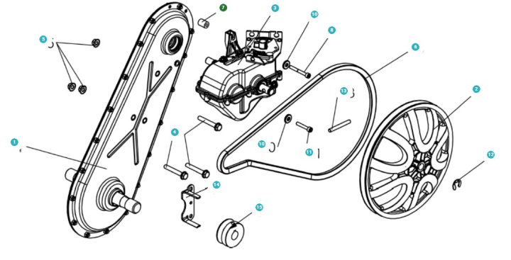 Distansbricka i gruppen Produktkyrkogård hos GPLSHOP (5803148-01)