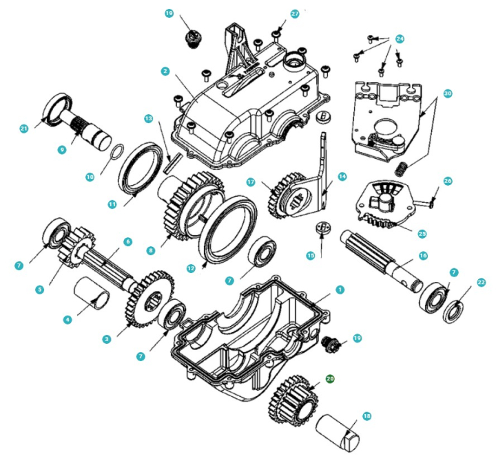 Växel i gruppen Produktkyrkogård hos GPLSHOP (5803168-01)