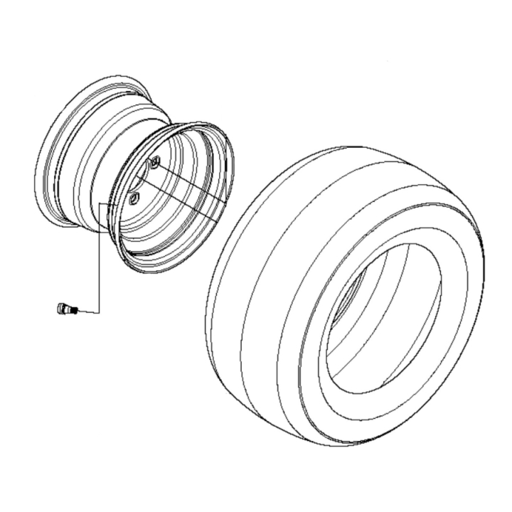 Hjul Kpl i gruppen  hos GPLSHOP (5807693-01)