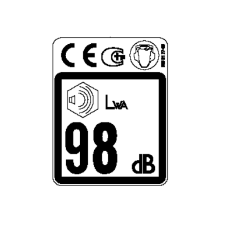 Label Combi Eu/Aus 102 Db i gruppen  hos GPLSHOP (5817840-08)