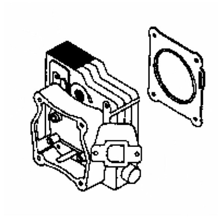 Cylinder Head Lct.208Cc.Epa Ii i gruppen  hos GPLSHOP (5820457-01)