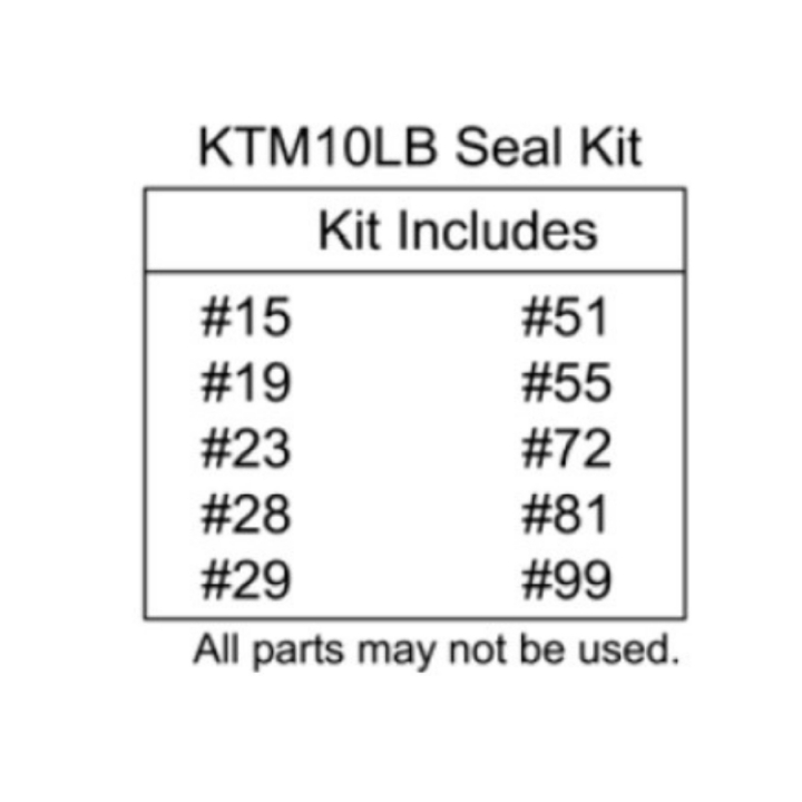 Seal Kit 187K0099070 i gruppen  hos GPLSHOP (5820927-01)