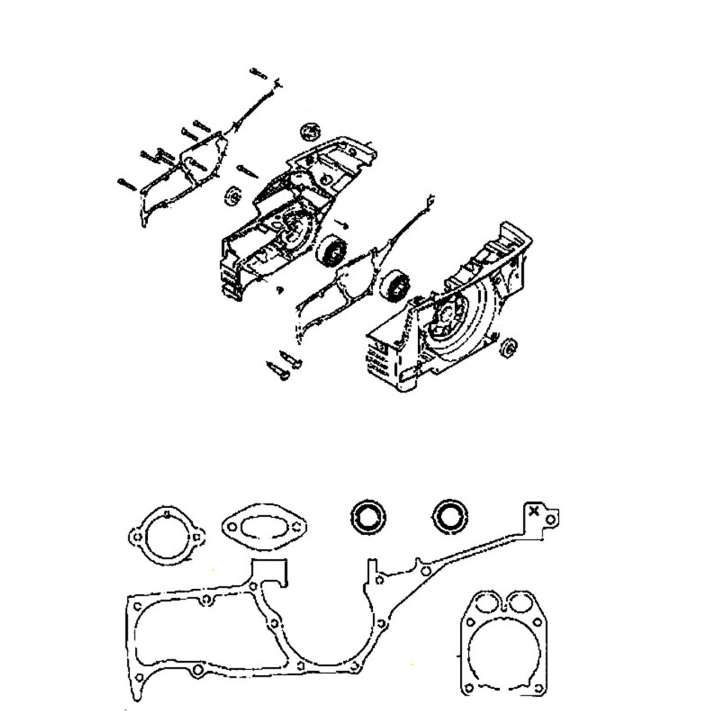 Crankcase Kit Spare Part K1270 i gruppen  hos GPLSHOP (5824150-04)