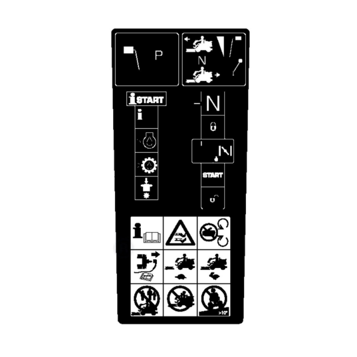 Varnings/Start Dekal P524 i gruppen  hos GPLSHOP (5825700-06)