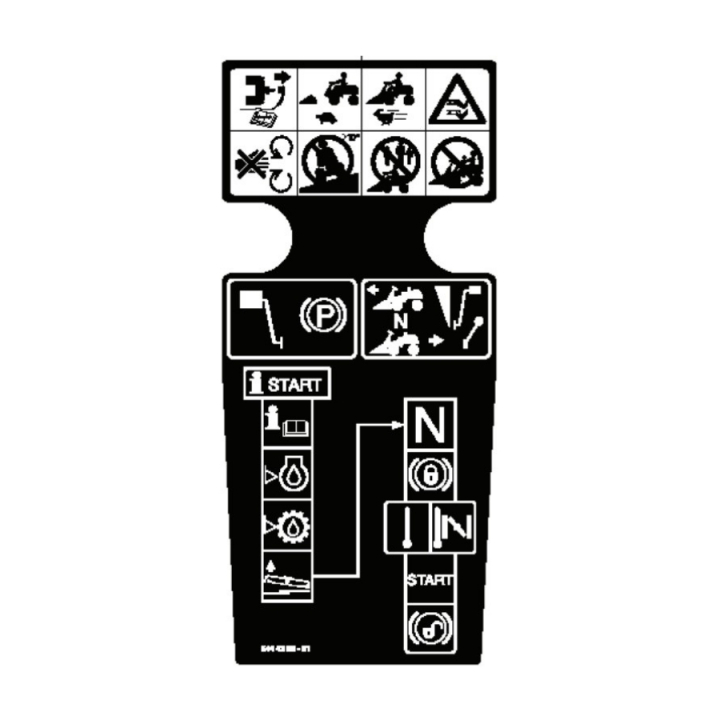 Dekal i gruppen Reservdelar Rider 15V2s AWD hos GPLSHOP (5842262-01)