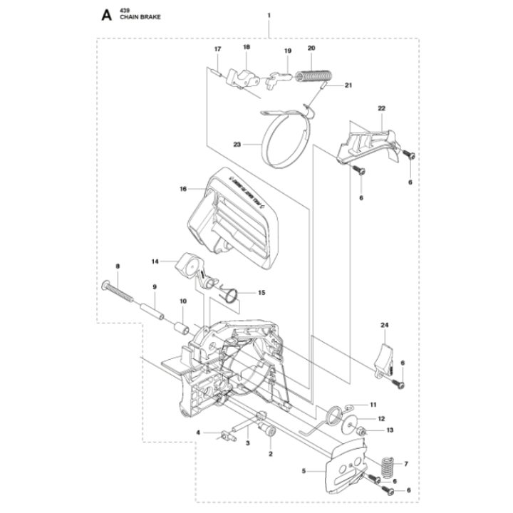 Clutch Cover Assy 439 i gruppen  hos GPLSHOP (5851350-01)