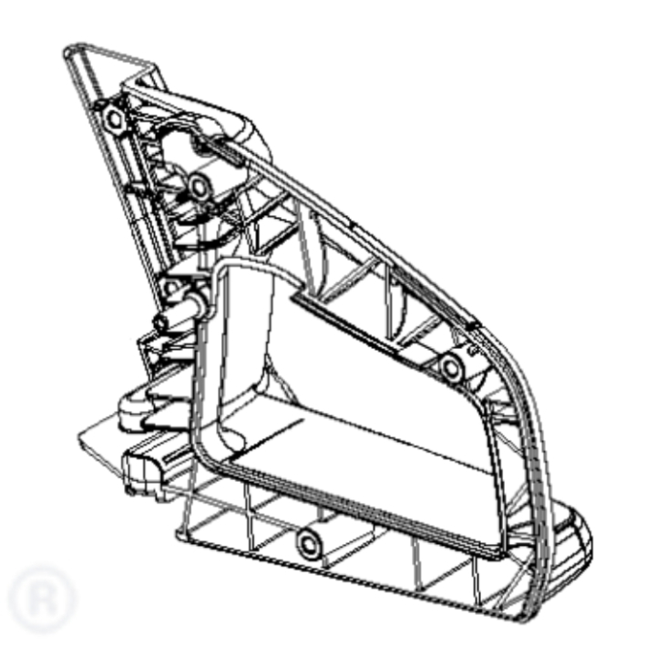 Handle Rear Black i gruppen  hos GPLSHOP (5854356-01)