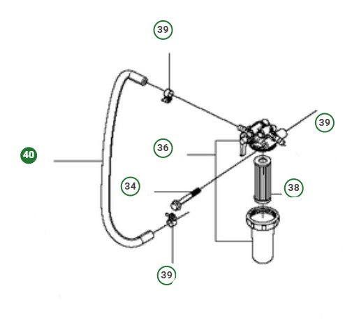Bränsleslang 450 i gruppen Produktkyrkogård hos GPLSHOP (5855105-04)