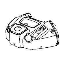 Dashboard ,Upper, Husq Lt, Cab i gruppen Reservdelar Husqvarna TC 130 hos GPLSHOP (5855298-05)