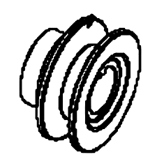 Pulley Impeller,Asm,2,60,75 B i gruppen  hos GPLSHOP (5860508-01)