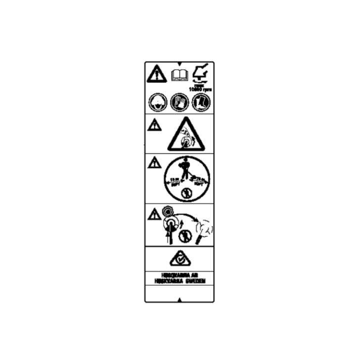 DECAL WARNING i gruppen  hos GPLSHOP (5873626-01)