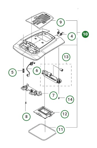 Cover Kit Automower 315X i gruppen Reservdelar Robotgräsklippare / Reservdelar Husqvarna Automower® 315X / Automower 315X - 2020 hos GPLSHOP (5874490-03)