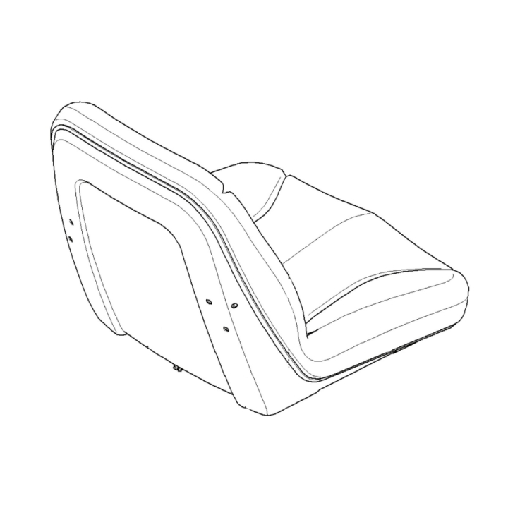 Seat Assy Kit High Jonsered i gruppen hos GPLSHOP (5876053-04)