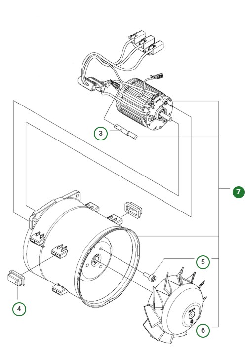 Motor,Kit i gruppen  hos GPLSHOP (5880099-02)