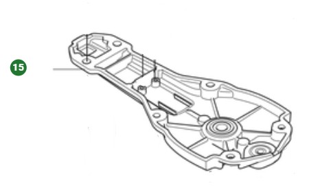 Gear Housing Assy i gruppen Produktkyrkogård hos GPLSHOP (5885700-05)