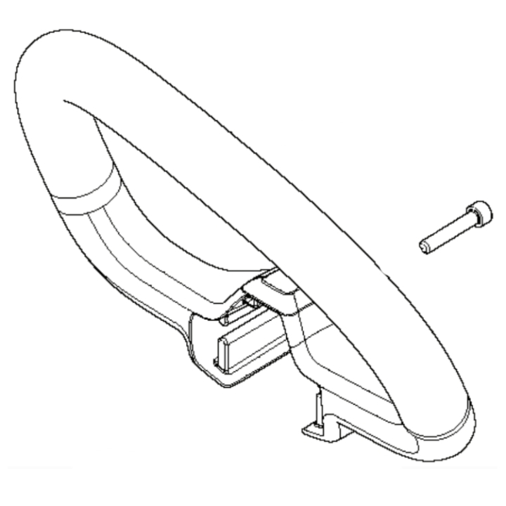Handtag Främre i gruppen Reservdelar 136LiL hos GPLSHOP (5887550-01)