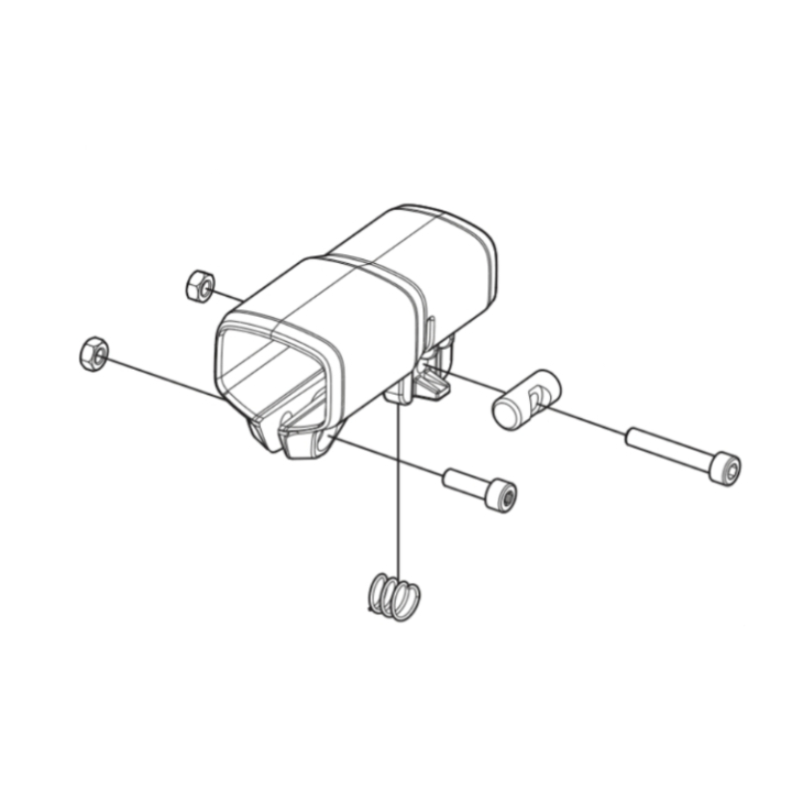 Koppling Främre Handtag i gruppen Spare parts Husqvarna 136LiL hos GPLSHOP (5887551-01)