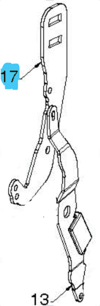 Remhjulsarm i gruppen  hos GPLSHOP (5892629-02)