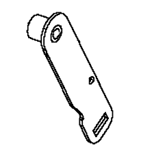 Arm Drive Idler Black Zinc Pla i gruppen  hos GPLSHOP (5892905-02)