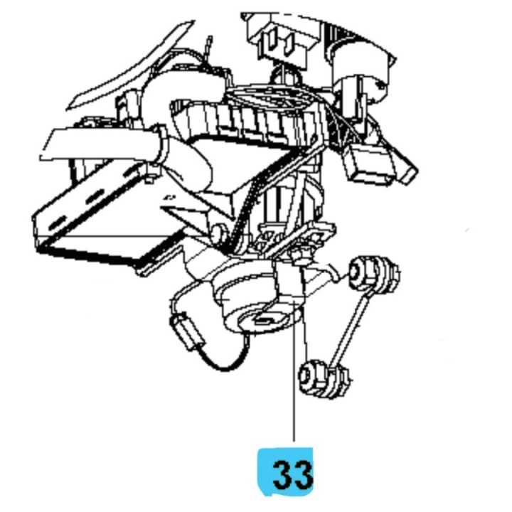 Fäste i gruppen Reservdelar Husqvarna Rider 418 TSX AWD hos GPLSHOP (5894117-01)