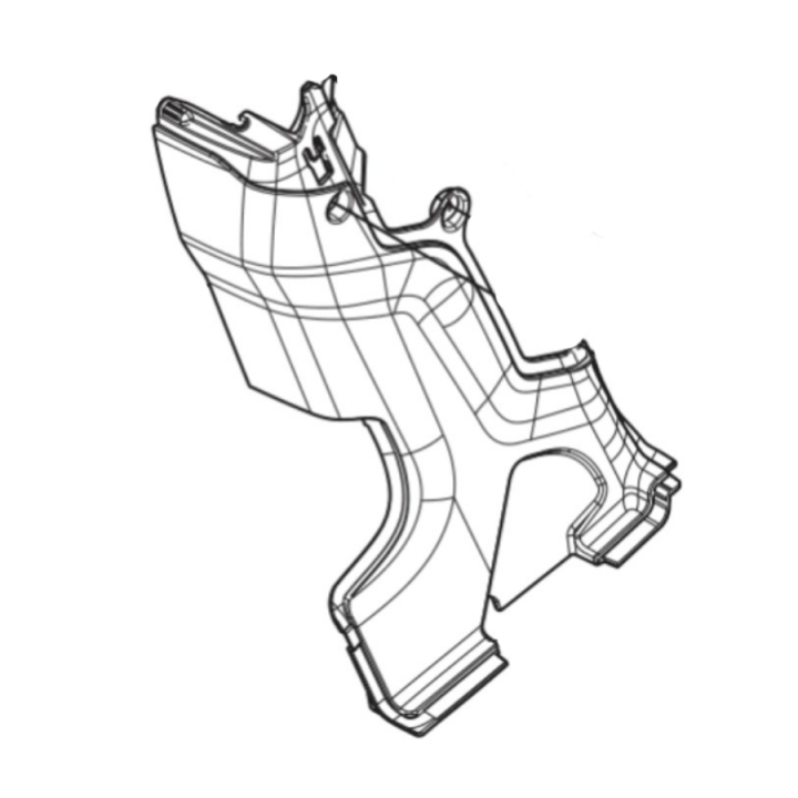 Cover Styrkolumn, Höger i gruppen Spare parts Husqvarna Rider 420 TSX AWD hos GPLSHOP (5894977-01)